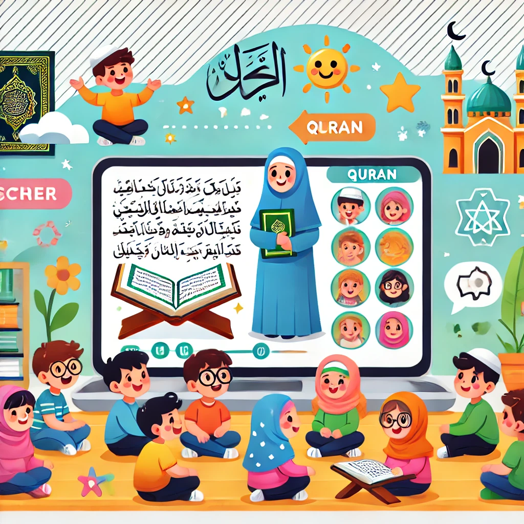 Interactive Online Quran Classes for Kids