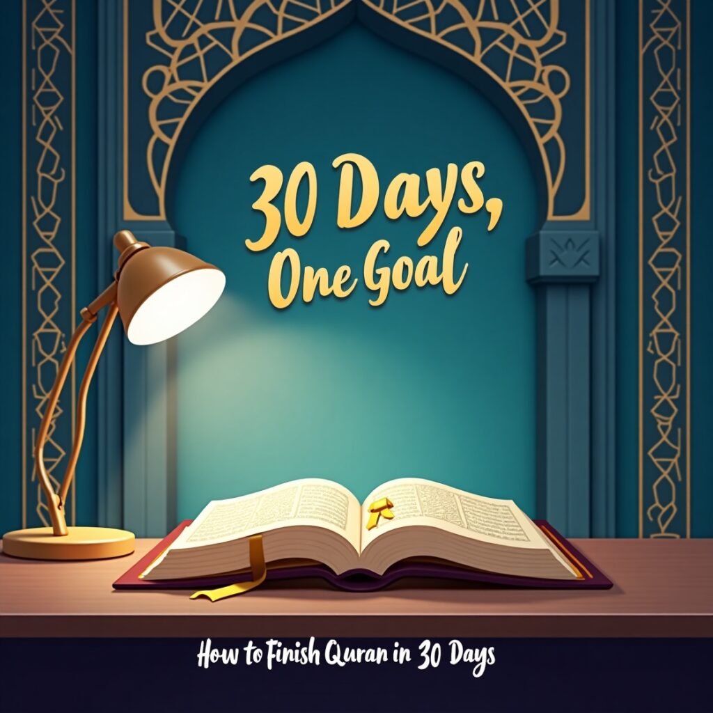 How to Finish the Quran in 30 Days Your Ramadan Challenge