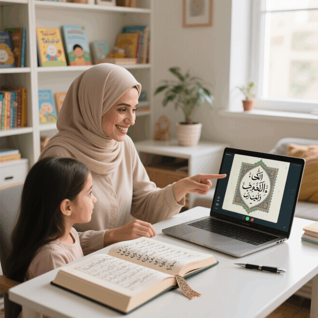 female Quran teacher online